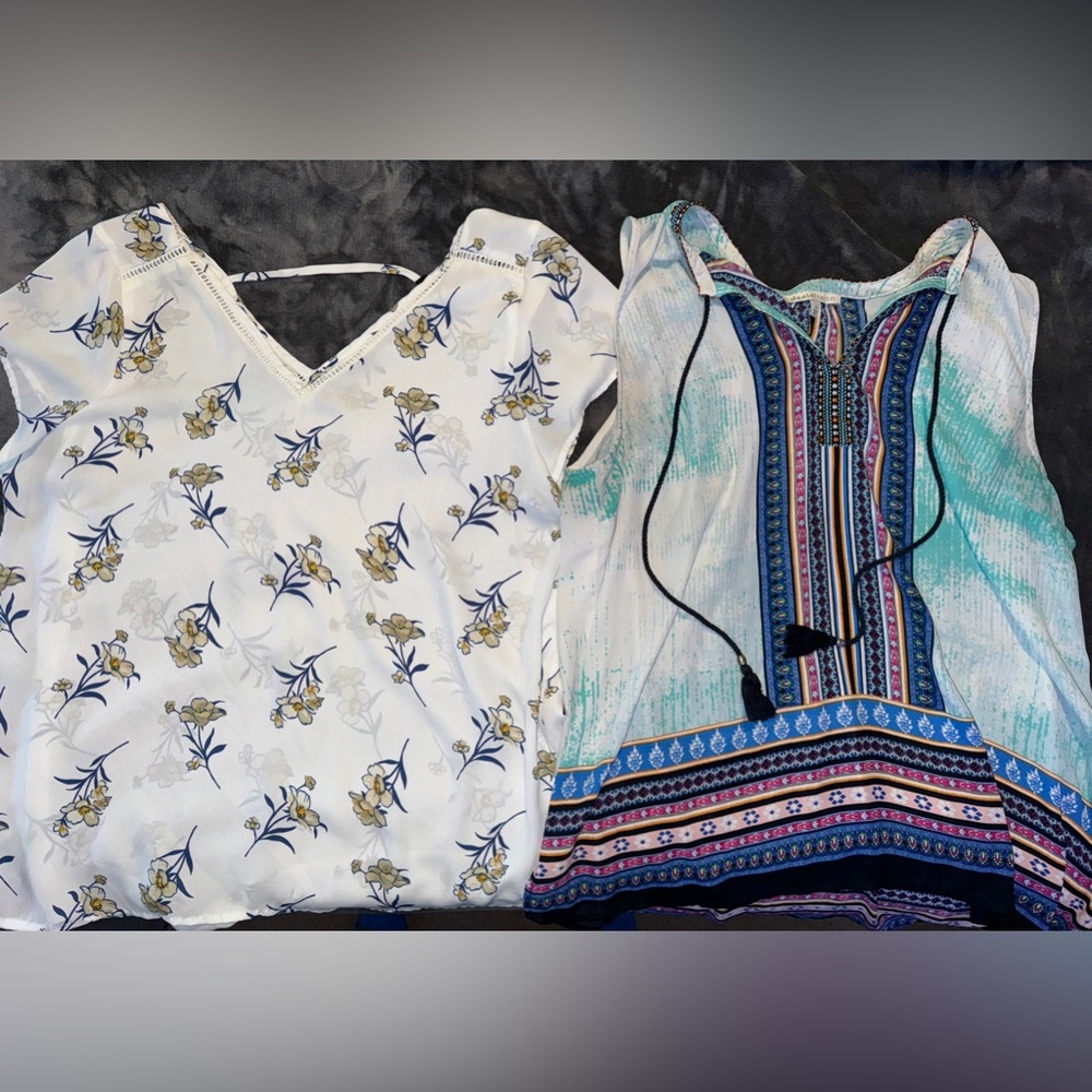 Two Stitch Fix tops XL